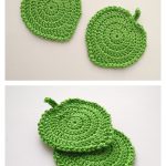 Leaf Coaster Crochet Pattern