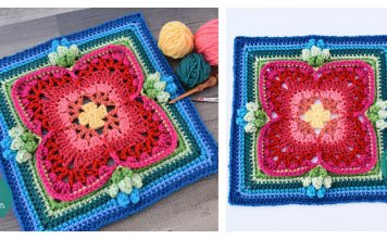 Maybellene Square Free Crochet Pattern