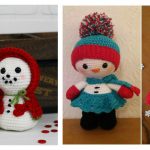 Sparkles The Snowman Amigurumi Free Crochet Pattern