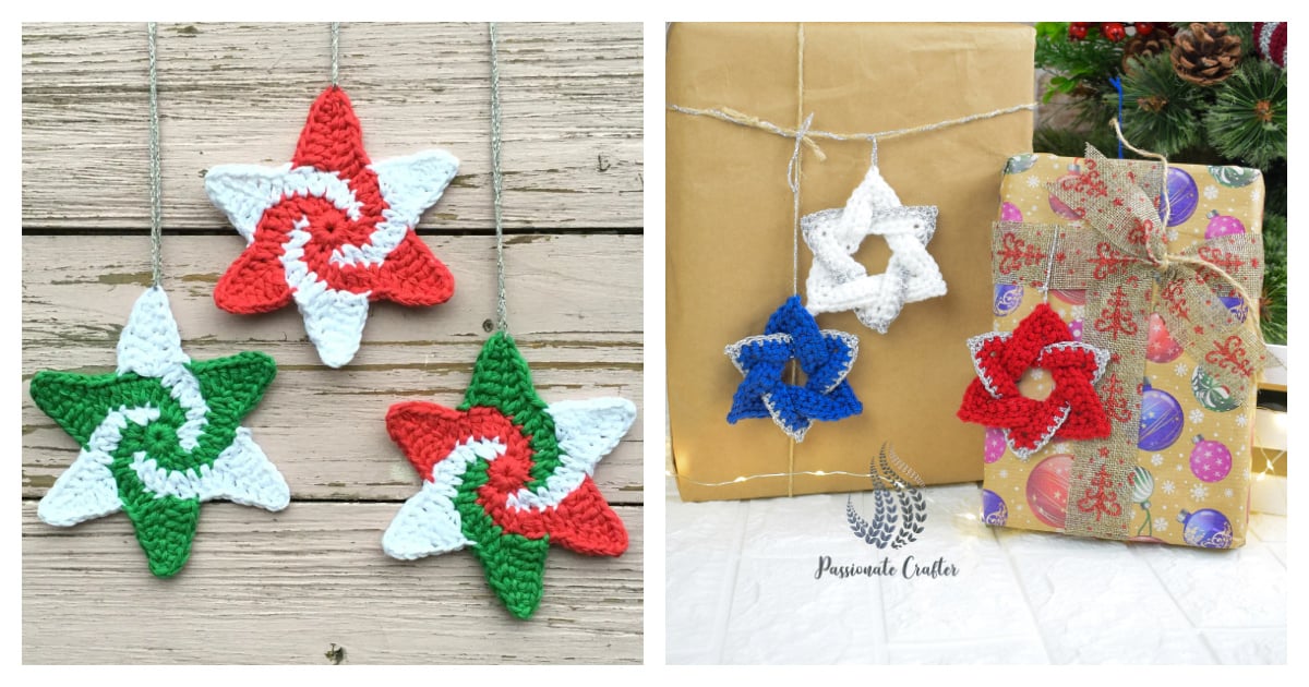 Bethlehem Star Ornament Free Crochet Pattern