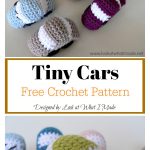 Tiny Cars Free Crochet Pattern