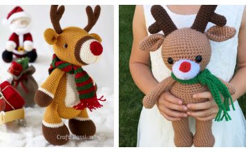Amigurumi Christmas Reindeer Free Crochet Pattern
