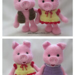 Amigurumi Dress Up Pig Free Crochet Pattern