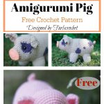 Amigurumi Mini Pig Free Crochet Pattern