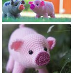 Amigurumi Mini Pig Free Crochet Pattern