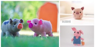 Amigurumi Mini Pig Free Crochet Pattern