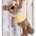 Amigurumi Munches the Bear Free Crochet Pattern