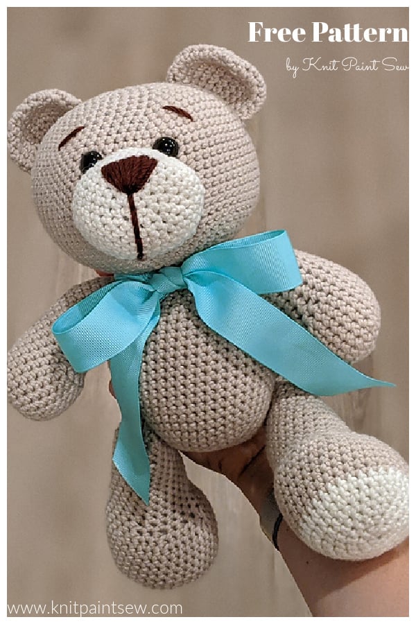CROCHET PATTERN***Amigurumi Crochet Teddy Bear Pattern