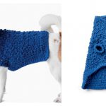 Dog Coat Free Crochet Pattern and Video Tutorial