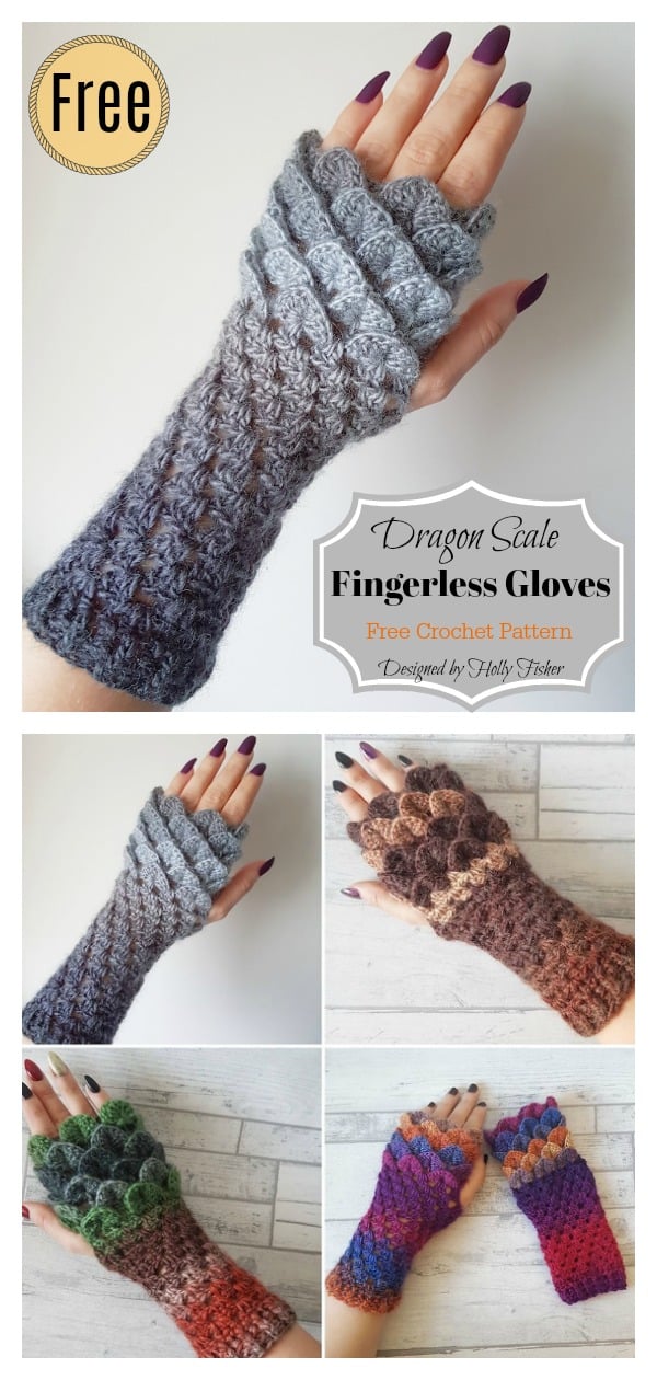 dragon scale mitts