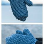 Easy Warm Winter Mittens Free Crochet Pattern