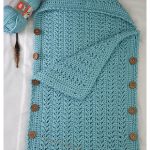 Go with the Flow Baby Bunting Bag Free Crochet Pattern