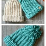 Knit-Look Super Bulky Slouch Free Crochet Pattern