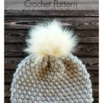 Pebbled Beanie Hat Free Crochet Pattern