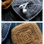 Personal Earbud Pouch Free Crochet Pattern