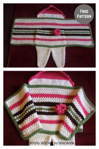 Swaddle Me Baby Cocoon Free Crochet Pattern