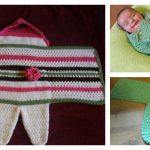 Swaddle Me Baby Cocoon Free Crochet Pattern