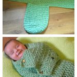 Swaddling Baby Cocoon Free Crochet Pattern