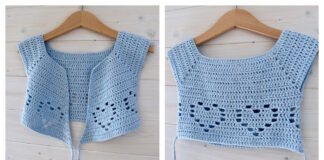 How To Crochet Little Girl’s Ballet Cardigan
