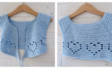 Little Girl’s Ballet Cardigan Crochet Pattern and Video Tutorial