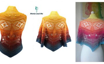 Joker Shawl FREE Crochet Pattern