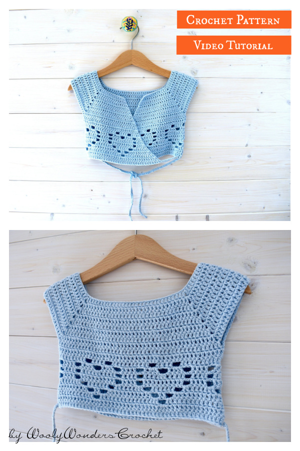Little Girl’s Ballet Cardigan Crochet Pattern and Video Tutorial