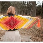 Wrap Me in Sunshine Shawl Free Crochet Pattern and Video Tutorial