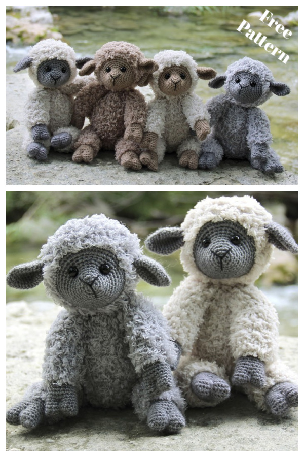 Amigurumi Cutest Sheep Free Crochet Pattern
