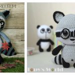 Amigurumi Raccoon Free Crochet Pattern