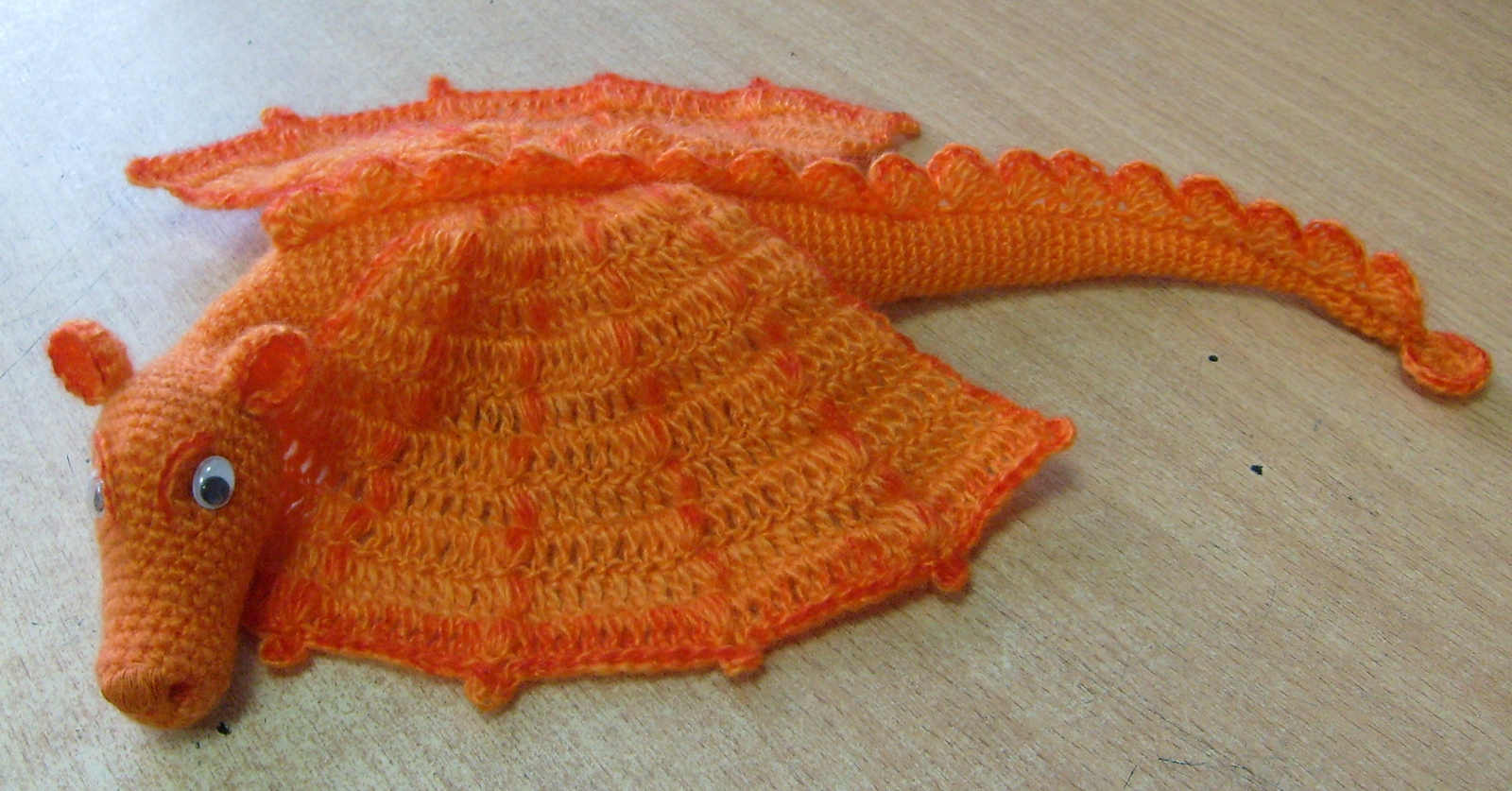 Apelsin the Dragon Amigurumi Free Crochet Pattern