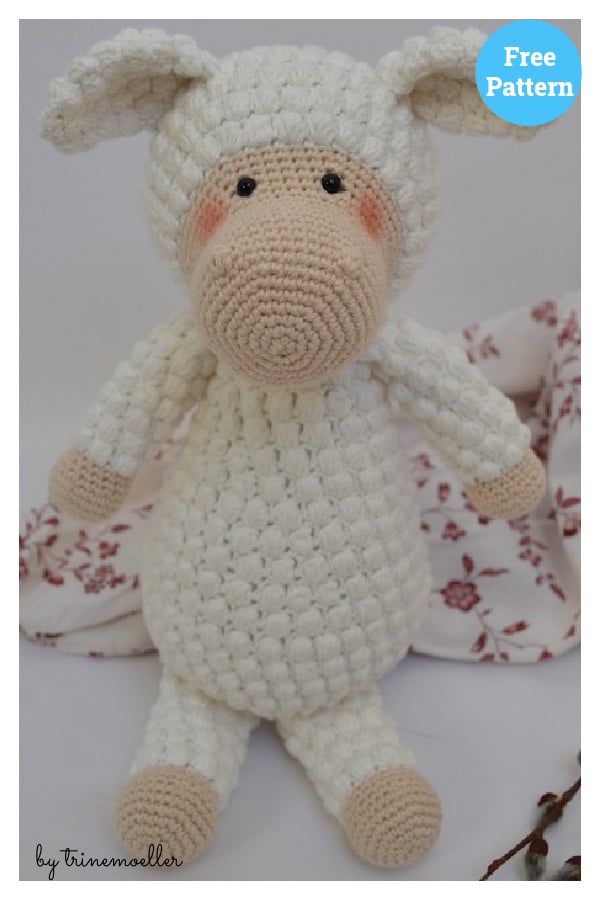 Frida the Sheep Free Crochet Pattern