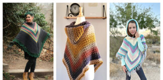 Hooded Poncho Crochet Patterns