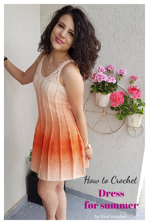 How to Crochet Summer Dress Video Tutorial