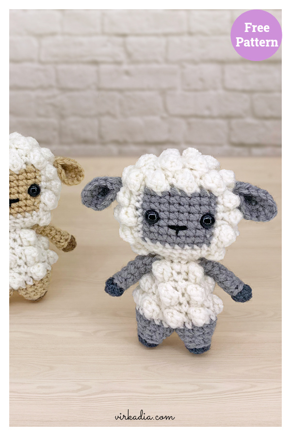 Lamb Pocket Pet Free Crochet Pattern