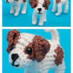Little Puppy Jack Russell Free Crochet Pattern and Video Tutorial