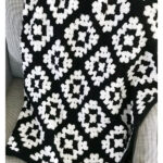 Modern Granny Square Mabel Blanket Free Crochet Pattern