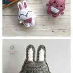 Pocket Bunny Ragdoll Toy Free Crochet Pattern