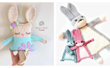 Rabbit Ragdoll Toy Crochet Patterns