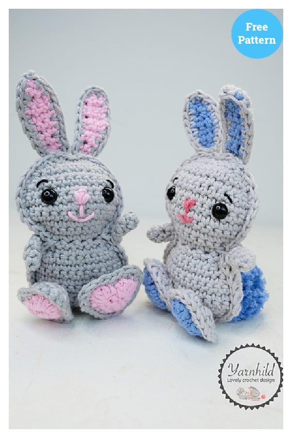 Ragdoll Bunny Toy Free Crochet Pattern