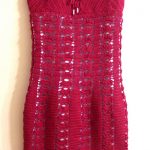 Red Cotton Dress Free Crochet Pattern