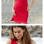 Shell Stitch Woman Dress Free Crochet Pattern