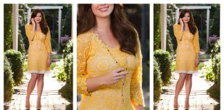 Sunflower Dress FREE Crochet Pattern