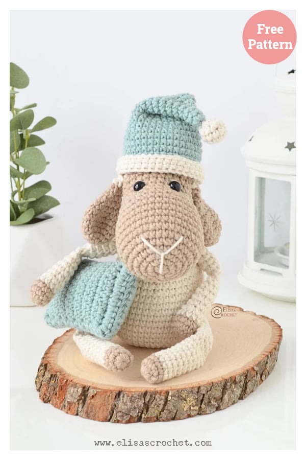 The Sleepy Sheep Free Crochet Pattern