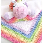 Unicorn Baby Lovey Free Crochet Pattern