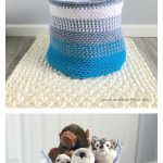 Blue Coast Basket Free Crochet Pattern