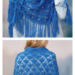 Boho Shawl Free Crochet Pattern and Video Tutorial