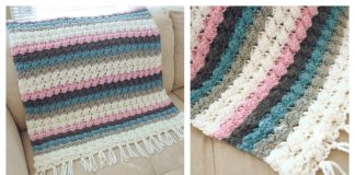 Bumps Baby Blanket Free Crochet Pattern