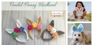 Bunny Ears Headband Free Crochet Pattern