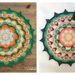 Citrus Mandala Free Crochet Pattern