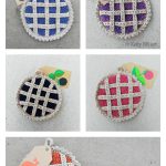 Lattice Pie Pot Holder Free Crochet Pattern